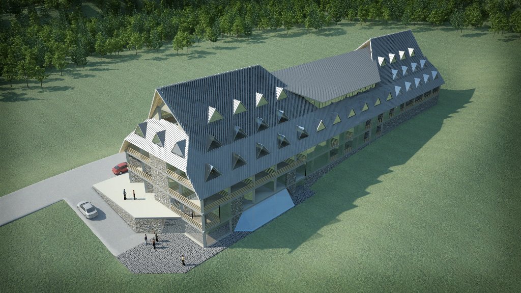 Проект гостиницы, Бакуриани (3)