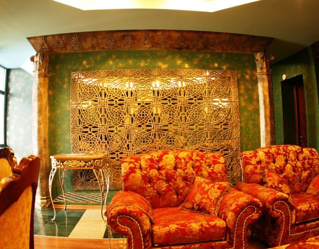 Hotel "Sachveno" Interior, Tbilisi, Georgia.